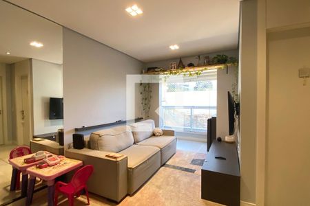 Sala de apartamento para alugar com 2 quartos, 67m² em Empresarial 18 do Forte, Barueri