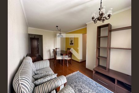 Sala de apartamento à venda com 3 quartos, 74m² em Vila Hamburguesa, São Paulo