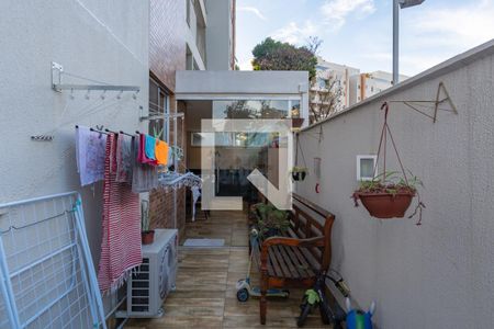 Varanda de apartamento à venda com 3 quartos, 106m² em Santa Amelia, Belo Horizonte