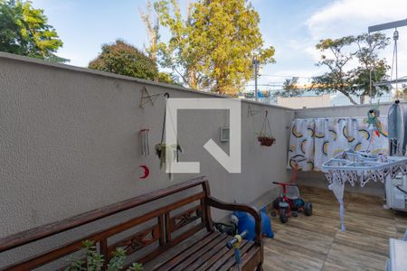 Varanda de apartamento à venda com 3 quartos, 106m² em Santa Amelia, Belo Horizonte