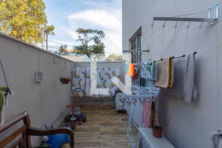 Varanda de apartamento à venda com 3 quartos, 106m² em Santa Amelia, Belo Horizonte