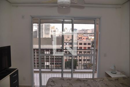 Vista do Quarto de apartamento para alugar com 1 quarto, 29m² em Bela Vista, São Paulo