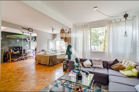 Sala de apartamento à venda com 1 quarto, 72m² em Alto de Pinheiros, São Paulo