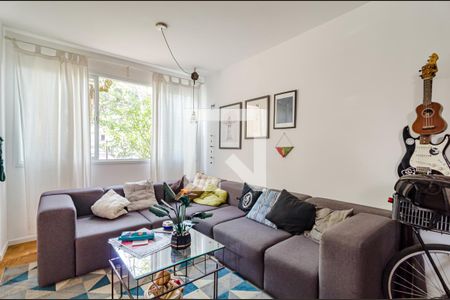 Sala de apartamento à venda com 1 quarto, 72m² em Alto de Pinheiros, São Paulo