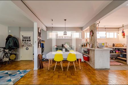 Sala de jantar de apartamento à venda com 1 quarto, 72m² em Alto de Pinheiros, São Paulo