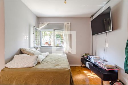 Sala de TV de apartamento à venda com 1 quarto, 72m² em Alto de Pinheiros, São Paulo