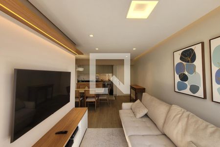 sala de estar/Jantar de apartamento para alugar com 3 quartos, 75m² em Aclimação, São Paulo