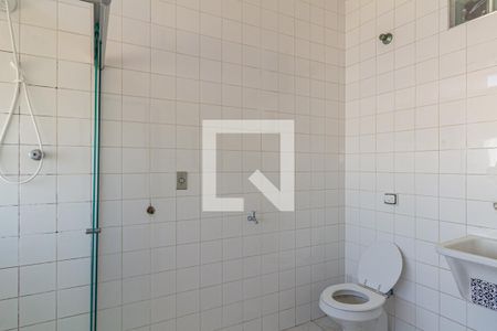 Banheiro de kitnet/studio à venda com 1 quarto, 53m² em República, São Paulo