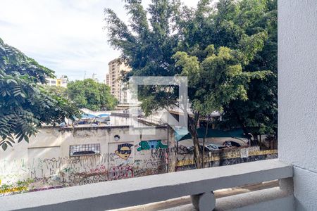Varanda do Studio de kitnet/studio para alugar com 1 quarto, 25m² em Centro Histórico de São Paulo, São Paulo