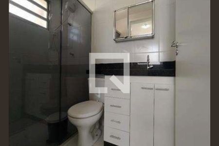 Banheiro social de apartamento à venda com 2 quartos, 60m² em Graça, Belo Horizonte