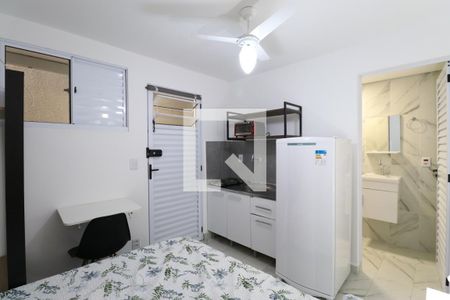 Sala/Quarto de kitnet/studio para alugar com 1 quarto, 15m² em Barra Funda, São Paulo