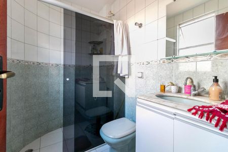 Banheiro da Suíte de apartamento à venda com 2 quartos, 80m² em Havaí, Belo Horizonte