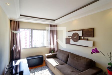 Sala de apartamento à venda com 3 quartos, 72m² em Parque Real, São Paulo