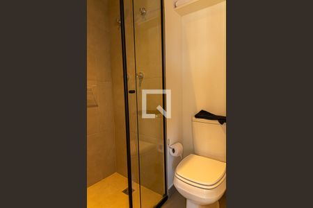 Banheiro de kitnet/studio à venda com 1 quarto, 22m² em Bela Vista, São Paulo