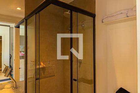 Banheiro de kitnet/studio à venda com 1 quarto, 22m² em Bela Vista, São Paulo