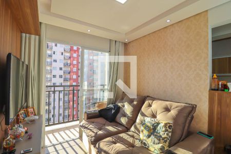 Sala de apartamento à venda com 2 quartos, 47m² em Residencial das Flores, Várzea Paulista