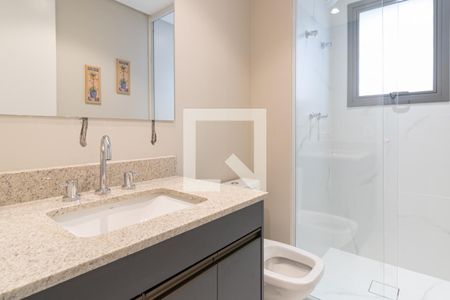 Apartamento à venda com 60m², 1 quarto e 1 vagaBanheiro da Suíte