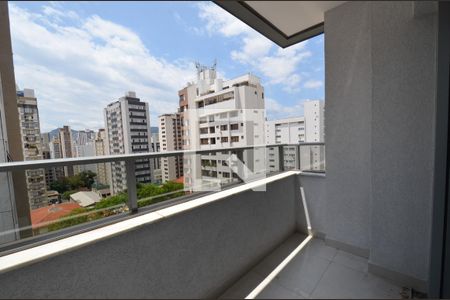 Apartamento para alugar com 89m², 3 quartos e 2 vagasVaranda da sala