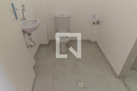 Banheiro de kitnet/studio para alugar com 1 quarto, 22m² em Centro Histórico de São Paulo, São Paulo