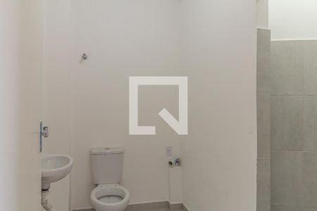 Banheiro de kitnet/studio para alugar com 1 quarto, 22m² em Centro Histórico de São Paulo, São Paulo