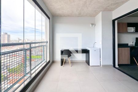 Studio para alugar com 32m², 1 quarto e 1 vagaVaranda