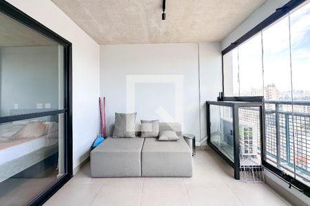 Studio para alugar com 32m², 1 quarto e 1 vagaVaranda