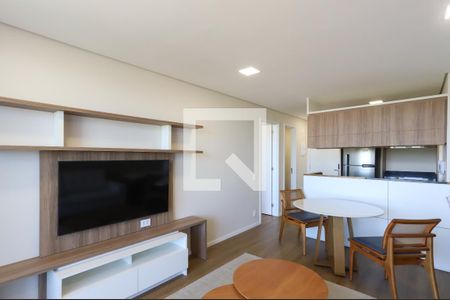 Sala de apartamento para alugar com 1 quarto, 57m² em Pinheiros, São Paulo