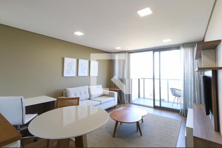 Sala de apartamento para alugar com 1 quarto, 57m² em Pinheiros, São Paulo