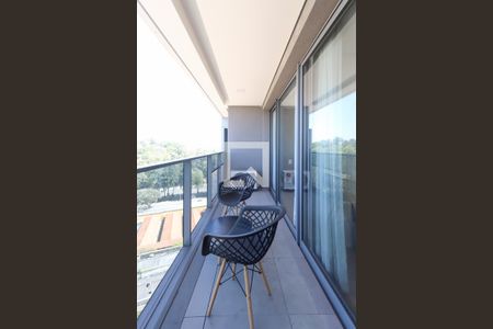 Sacada de apartamento para alugar com 1 quarto, 57m² em Pinheiros, São Paulo