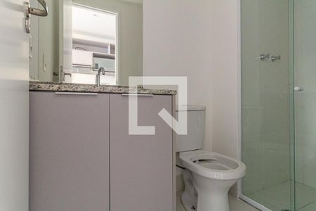Studio para alugar com 21m², 1 quarto e sem vaga Studio para alugar com 21m², 1 quarto e sem vagaBanheiro