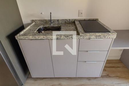 Studio para alugar com 21m², 1 quarto e sem vaga Studio para alugar com 21m², 1 quarto e sem vagaCozinha