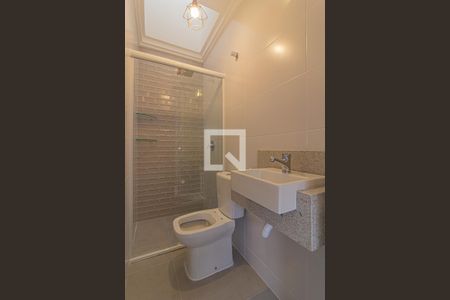 Casa de condomínio para alugar com 46m², 2 quartos e 1 vagaBanheiro do Quarto 2