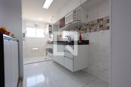 Cozinha de apartamento para alugar com 2 quartos, 47m² em Jardim Las Vegas, Guarulhos