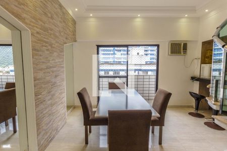 Sala de Jantar de apartamento para alugar com 3 quartos, 210m² em Canto do Forte, Praia Grande