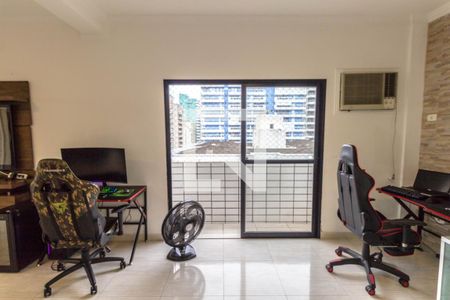 Sala de apartamento para alugar com 3 quartos, 210m² em Canto do Forte, Praia Grande