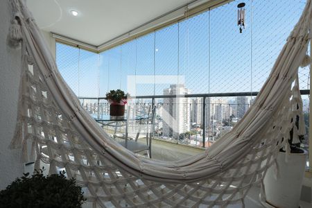 Vista da Varanda da sala de apartamento à venda com 2 quartos, 80m² em Jardim Zaira, Guarulhos