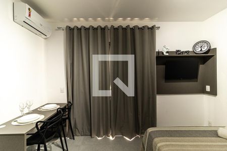 Studio - Cortina de kitnet/studio para alugar com 1 quarto, 26m² em República, São Paulo