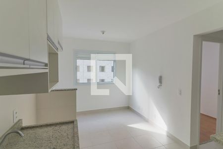 Sala / Cozinha / Lavanderia de apartamento para alugar com 2 quartos, 33m² em Jardim Celeste, São Paulo
