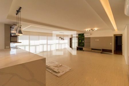 Sala e cozinha de apartamento para alugar com 3 quartos, 165m² em Vila Dom Pedro I, São Paulo
