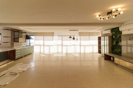 Sala e cozinha de apartamento para alugar com 3 quartos, 165m² em Vila Dom Pedro I, São Paulo