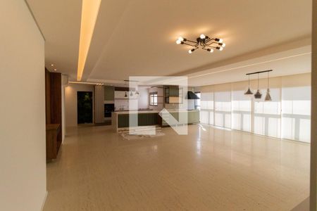 Sala e cozinha de apartamento para alugar com 3 quartos, 165m² em Vila Dom Pedro I, São Paulo