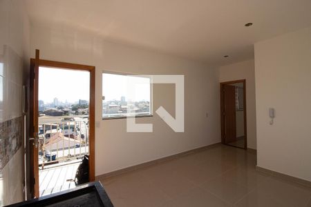 Sala-Cozinha de apartamento à venda com 1 quarto, 32m² em Cidade Patriarca, São Paulo