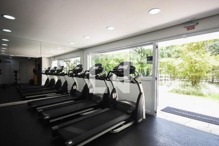 Apartamento para alugar com 32m², 1 quarto e 1 vaga Apartamento para alugar com 32m², 1 quarto e 1 vagaAcademia