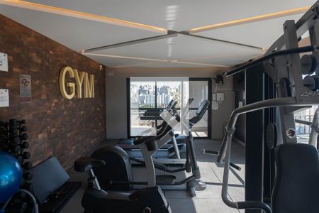 Studio para alugar com 25m², 1 quarto e sem vagaÁrea comum - Academia