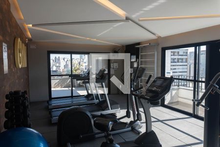 Studio para alugar com 25m², 1 quarto e sem vagaÁrea comum - Academia