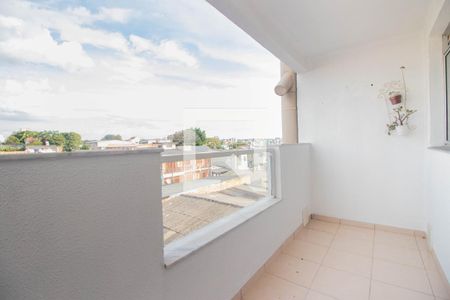 Varanda da Sala de apartamento à venda com 3 quartos, 68m² em Jardim Itu, Porto Alegre