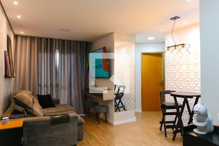 Sala de apartamento para alugar com 2 quartos, 90m² em Vila Alto de Santo André, Santo André