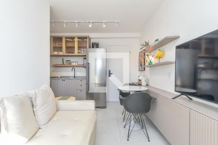 Sala de apartamento para alugar com 1 quarto, 30m² em Bela Vista, São Paulo