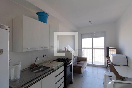 Sala e Cozinha Integrada de apartamento à venda com 1 quarto, 29m² em Vila Ré, São Paulo