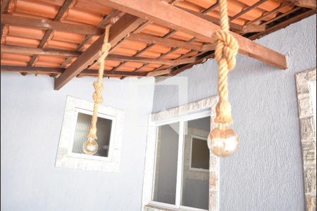 Casa para alugar com 90m², 2 quartos e 2 vagasDetalhe da Varanda